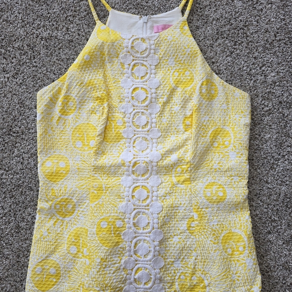 Lilly Pulitzer Tops - Lilly Pulitzer Sunburst Yellow Lace Top